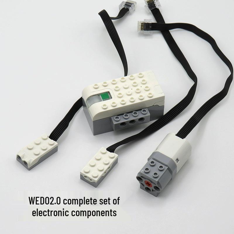 WeDo 2.0 Compatible: Main Unit 45300, Motor 21980, Sensors 20841 & 20844.