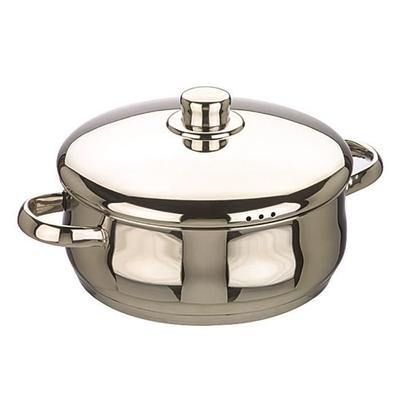 Casserole - IBILI - Oslo - Stainless Steel - 18 Cm - Induction Compatible - 2 L