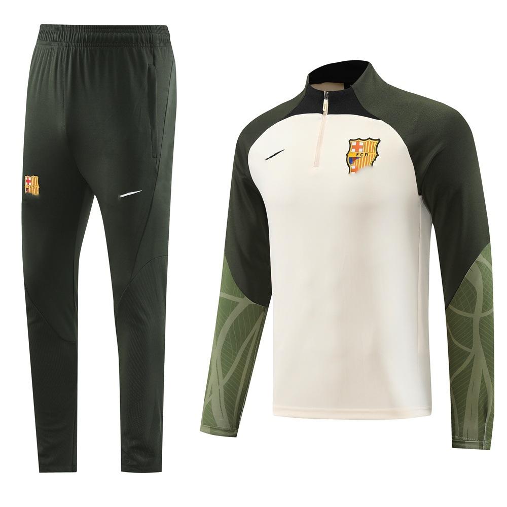 Half-Pull Long-Sleeved Set, Football Jersey, Training Jersey, Appearance Jersey, Casual, Breathable, Comfortable And Fashionable