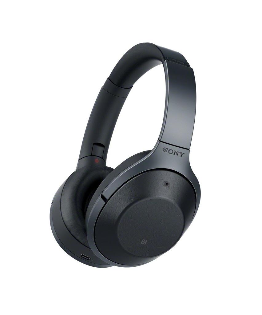 Sony Wireless Noise Canceling Headphones Resolution Compatible with Microphone Black B MDR-1000X Bluetooth/High MDR-1000X