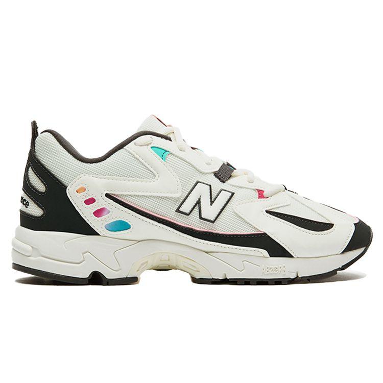 New Balance NB 828 Fabric Synthetic Leather Retro Versatile Low-Top Lifestyle Casual Shoes Unisex Sneaker White Black ML828NC