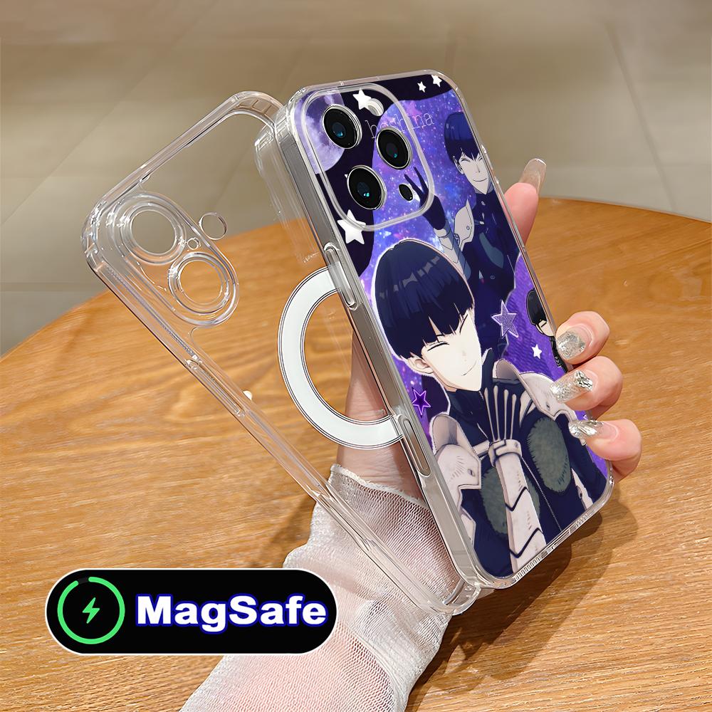 Kaiju No.8 Hoshina Soshiro Phone Case for iPhone 17 16 15 14 13 12 11 Air Pro Max Plus Mini Magsafe Clear Colorful Cover Luxury