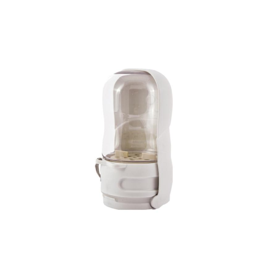 

2 в 1 Портативная складная конструкция для еды, портативная миска для кошек, дорожная поилка, диспенсер для воды для собак, миска для кормушки для домашних животных