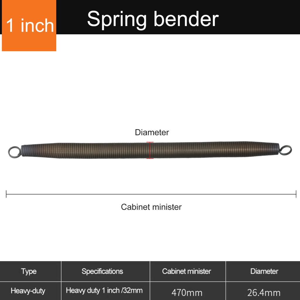 Internal Copper Pipe Bending Spring For AirCondition Steel Manual Pipeline Spring Tube Bending Tool 4 Points 16 20 25 32mm