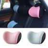 Breathable Car Neck Pillow Memory Cotton Neck Rest Cushion Car Headrest  Four Season