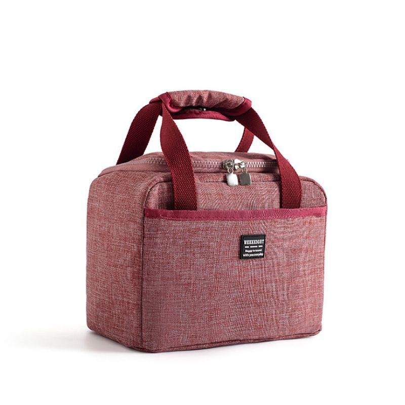 Wasserdichte Lunchtasche mit hoher Kapazität für frische und warme Mahlzeiten, perfekt für Schule oder Arbeit