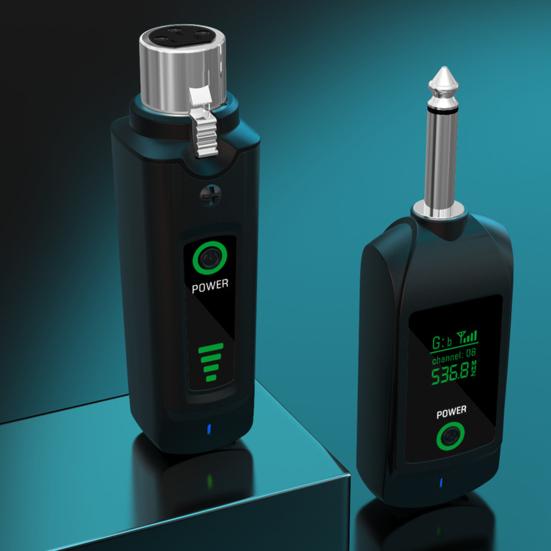 Wireless Lavalier Microphone Strong Anti-Interference Stable Audio Transmission Plug-Play Mini Microphone for Video Recording