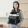 Portable Mesh Breathable Double Shoulder Cat Dog Backpack for Small and Medium Sized Pets Ideal for Outings