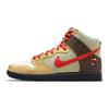Color Skates X Nike Dunk High SB Kebab and Destroy Unisex Sneakers Tan CZ2205-700