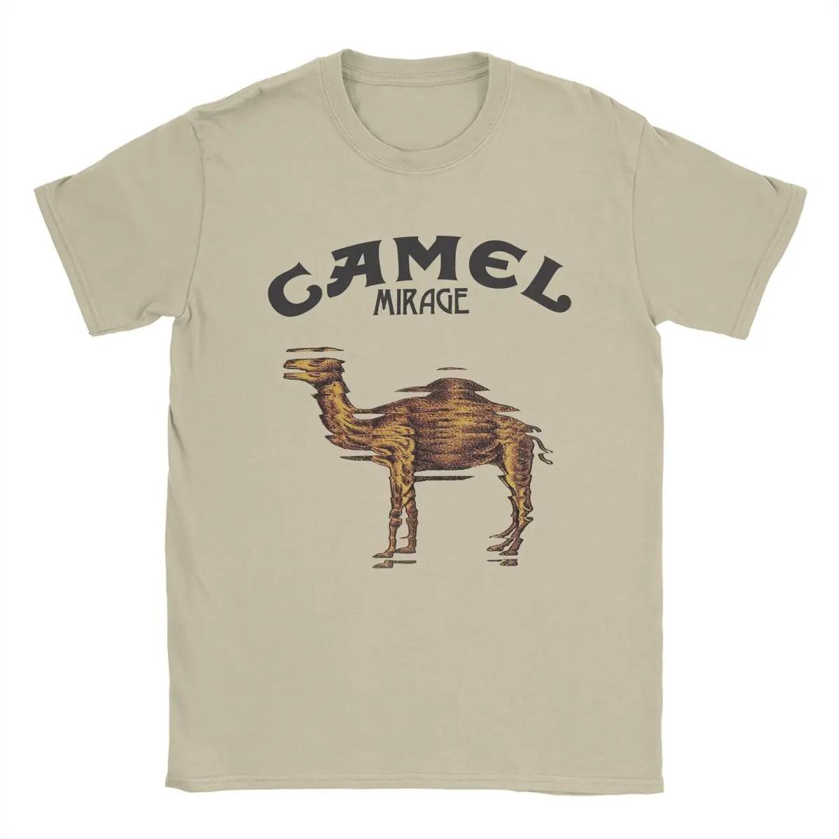 Camel Mirage Band T Shirt Mens Pure Cotton Novelty Tshirt... S