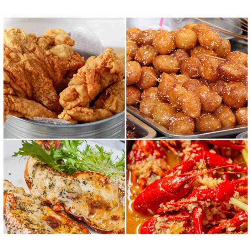 Stainless Steel Fryer Screen French Fries Frame Square Filter Net Encrypt Colander Strainers Shaped Frying Mesh Basket Strainer