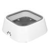 Pet Slow Water Feeder Splash Proof Prevent Slip Detachable Large Dog Water Bowl for Cat Gray