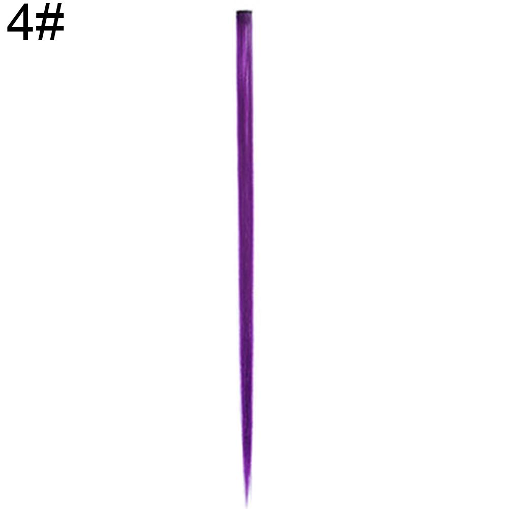 

Многоцветные синтетические волосы для наращивания 4