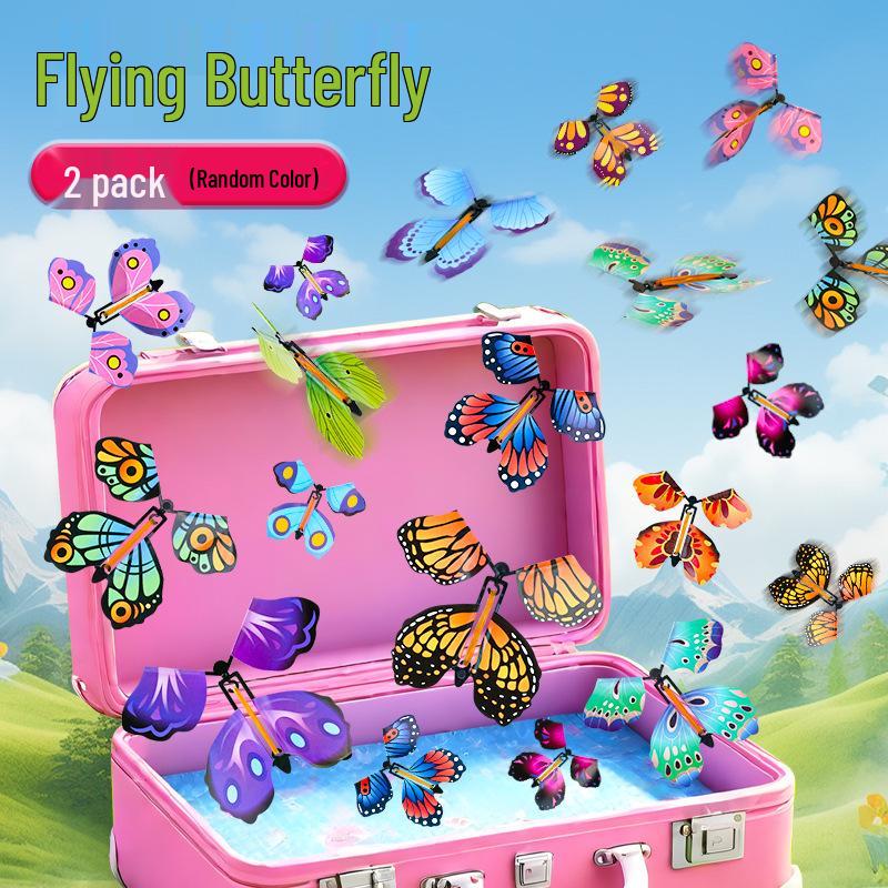Fliegender Schmetterling Überraschungsbox: Kreatives Outdoor-Spielzeug für Kinder
