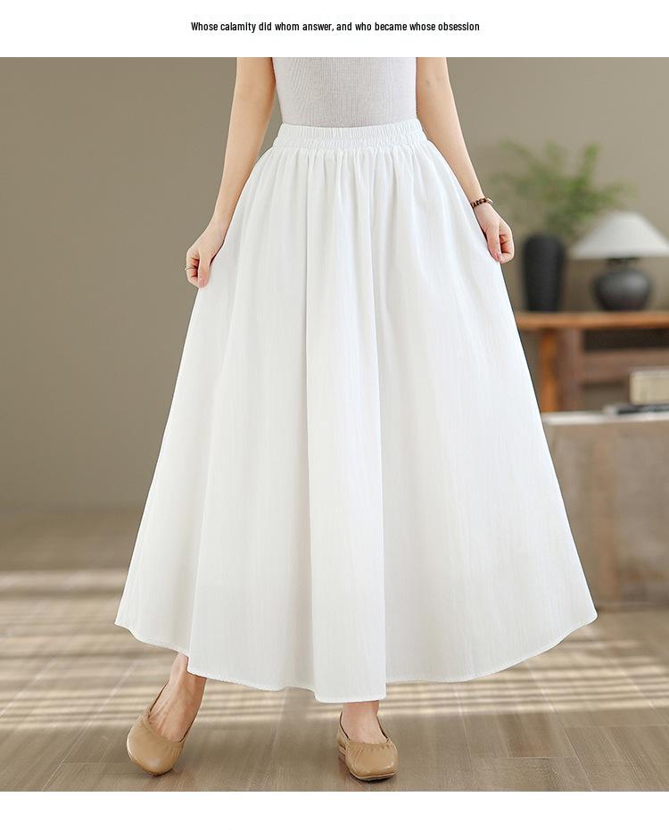 Women's High-End White Sleeveless Suit Dress - Loose Vest & Irregular Skirt Two-Piece Set