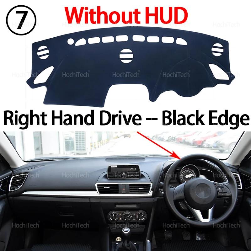 Dashboard Cover for Mazda 3 M3 Axela 2014-2018 Car Dashboard Cover Dash Board Mat Carpet Pad Sunshade Cape Cushion