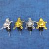Turtle Wine Pourer Metal Decanter Spout with Drip-Free Design Elegant Bar Accessory