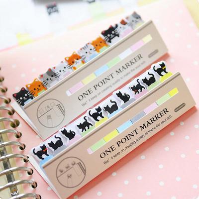 Cartoon Animal Bear Cat Heart Frog Sticker Office School Supplies