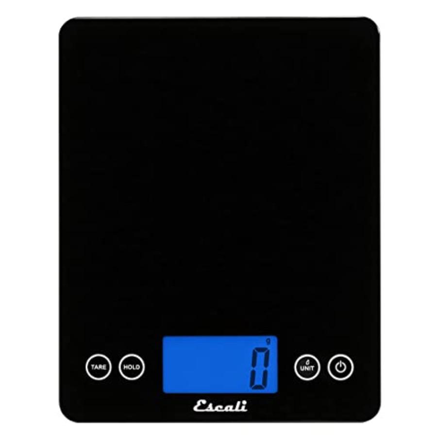 

2210IB ArtiXL Extra-Large Glass Digital LCD Display Kitchen Scale Measures Liquid and Dry Ingredients Tare Function 22lb Ccity United States