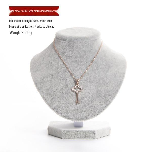 Pendant Necklace Display Stand Mannequin Jewelry Holder