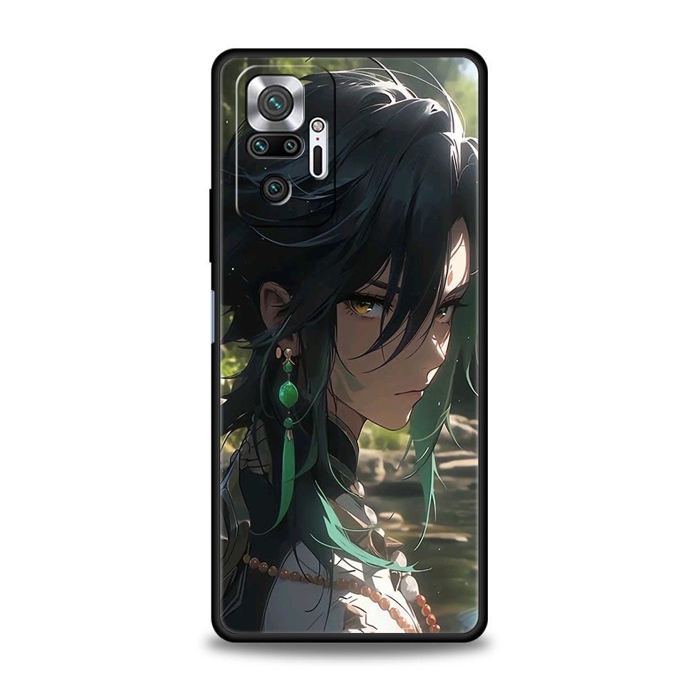 

Genshin impact dragon Genshin Zhongli Case For Xiaomi Redmi Note 13 12 5G 11 10 Pro Plus 4G 9S 9 8 7 9T 13C 12C 10C 9C 9A Cover Redmi Note 13Pro 4G