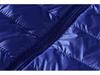 Men's Large Size Lightweight Down Vest - Stand Collar Sleeveless Jacket for Autumn/Winter