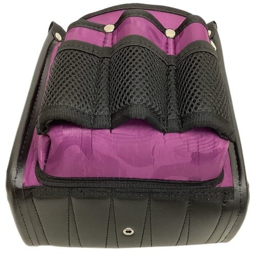 Kozuchi Worktime Radical Electrician's Waist Pouch, 2-Drawer, All-Purpose, Camouflage Purple, KNR-13MPL