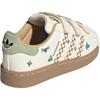adidas Originals Superstar 2 Cf Classic Shell Toe Low Top Kids Sneakers Kids Sneakers White Brown JS2470