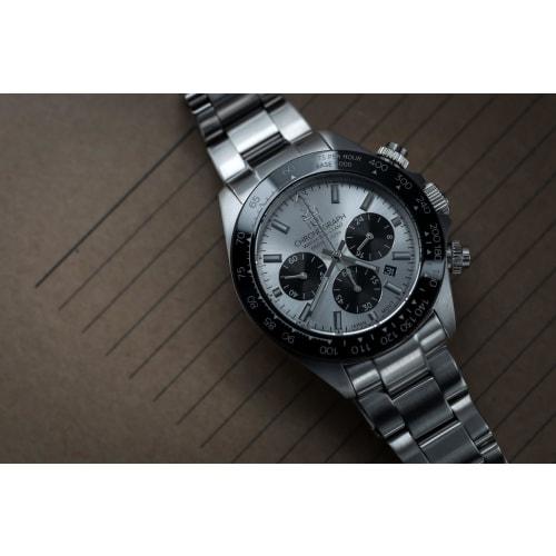 [HYAKUICHI 101] No.11 Hyakuichi Diver's Chronograph Ceramic Bezel Silver Panda SSV