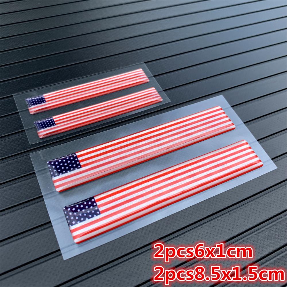 3D Brazil Korea UK ITALY FRANCE GERMAN Russia Spain National Flags Car Stickers Automobiles Motorcycles Decorating Accessories