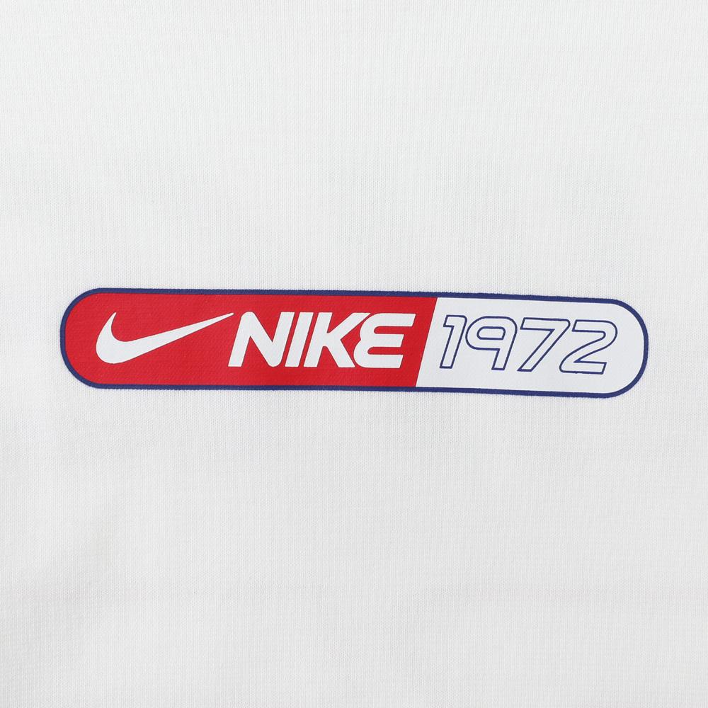 Nike Sportswear Letter Logo Number Crew Neck Casual Short Sleeve T-Shirt Kids Tops Sail-White HF6293-133