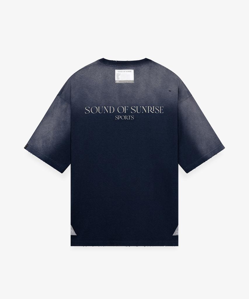 Saundeuobeuseonlaijeu Sun Faded Like T-Shirt Black