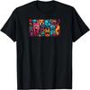 Cute Cat Creations Colorful Collage T-Shirt