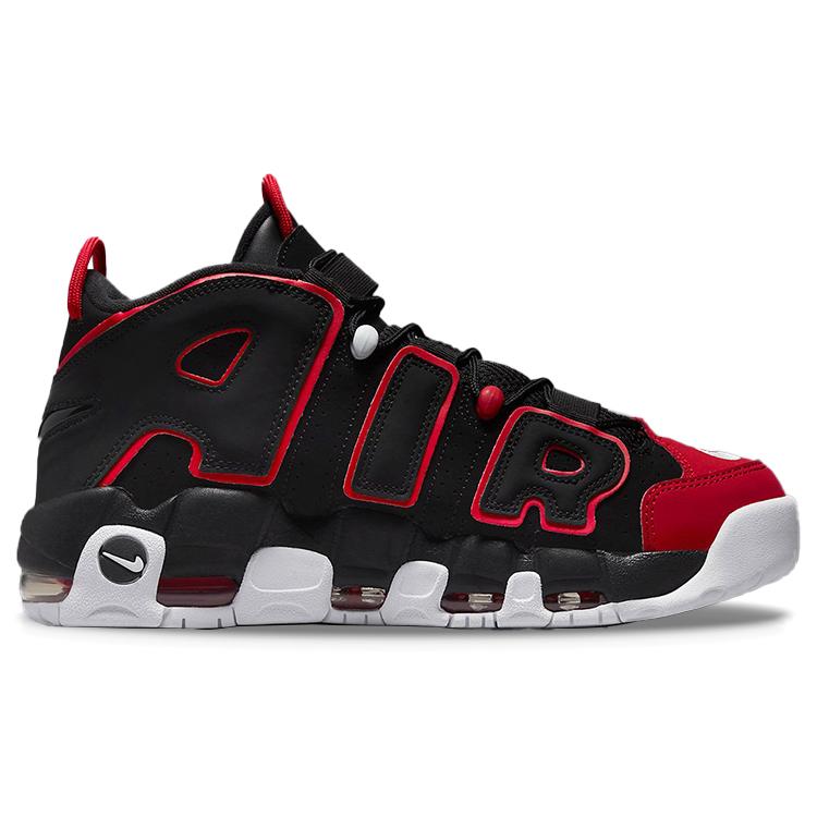 New Nike Air More Uptempo 96 Red Toe FD0274-001