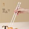 Anti-Slip Ceramic Chopsticks, Mold-Resistant, Easy to Clean, High Temp Resistant, Chinese Style, 10 Pairs