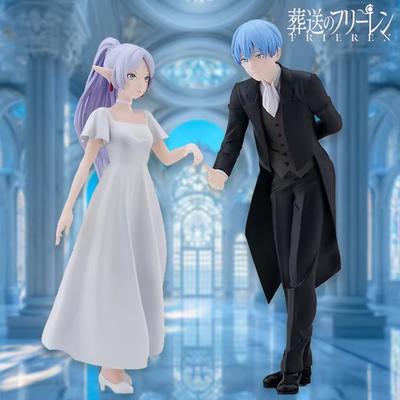 Original Frieren: Beyond Journey's End Figur Himmel Actionfigur Frieren Anime Figur Modell Puppe Sammeln Schreibtischdeko Spielzeug Geschenke