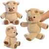 40cm Cute West Highland Calf Plush Toys Creative Run Fast Cartoon Soft Stuffed Animal Babys Appease Doll Pendat for Kid Gifts