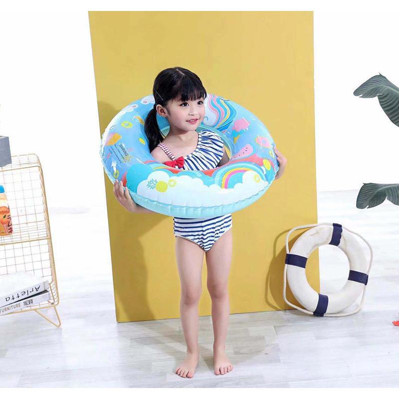 And Childrens Adult Cartoon Unicorn Inflatable Swimming Circle Water Toy