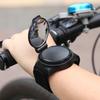 Kolip Bicycle Wrist Rearview Mirror 360 Degree Rotate Rearview Safety Riding Arm Wrist Strap Back Rear View Bicycle Accessories