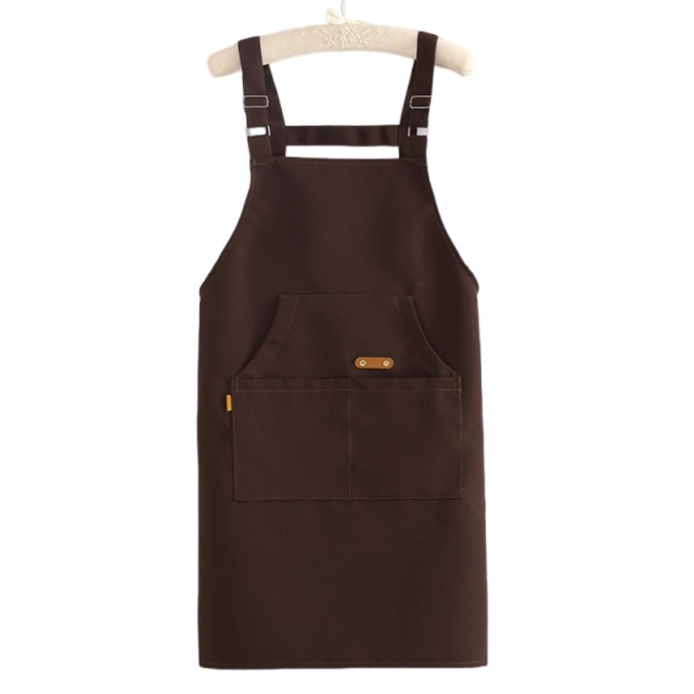 Oil-proof Kitchen Cooking Apron Stain-proof Catering Work Clothes Household