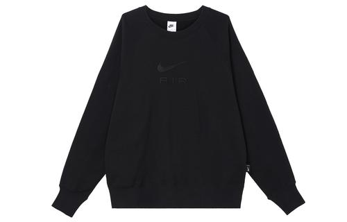 Nike Sportswear Air French Terry Crewneck Asia Sizing DV9830-010 XS чёрный