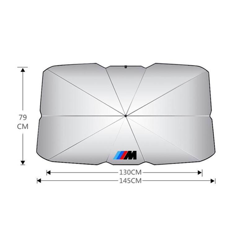 Auto Zonnescherm Paraplu Auto Voorruit Zonnescherm Deksel Voor BMW M Embleem E46 E36 E34 F10 E90 F30 E60 F30 E53 E30 E92 E87