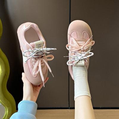 New Retro Little White Shoes Female Spring Student Thick-soled Heightening Casual Shoes Street Shot