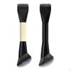 Pinceau Fond de Teint Double Embout Multifonctionnel Maquillage Visage pour Application Poudre Crème Liquide