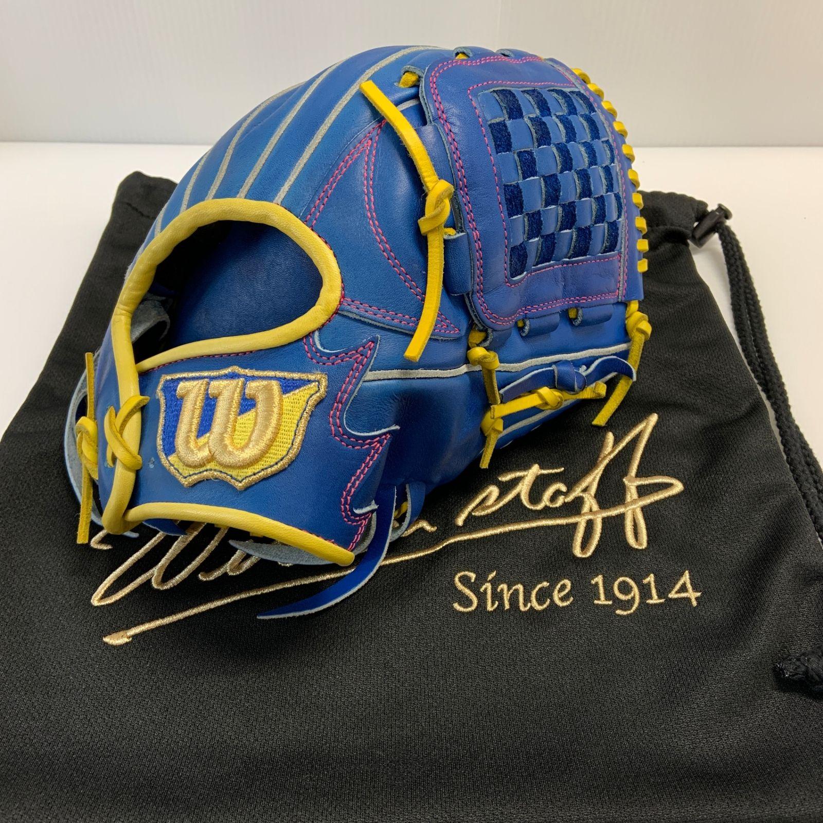 Used Wilson Wilson Staff Wilson Staff 20J Softball Adult General Pitcher Glove Pitcher Glove Right-handed Throwing Used Glove Bag Included Baseball
