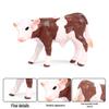 Wild Animal Farm & Dairy Cow Model Toy for Kids