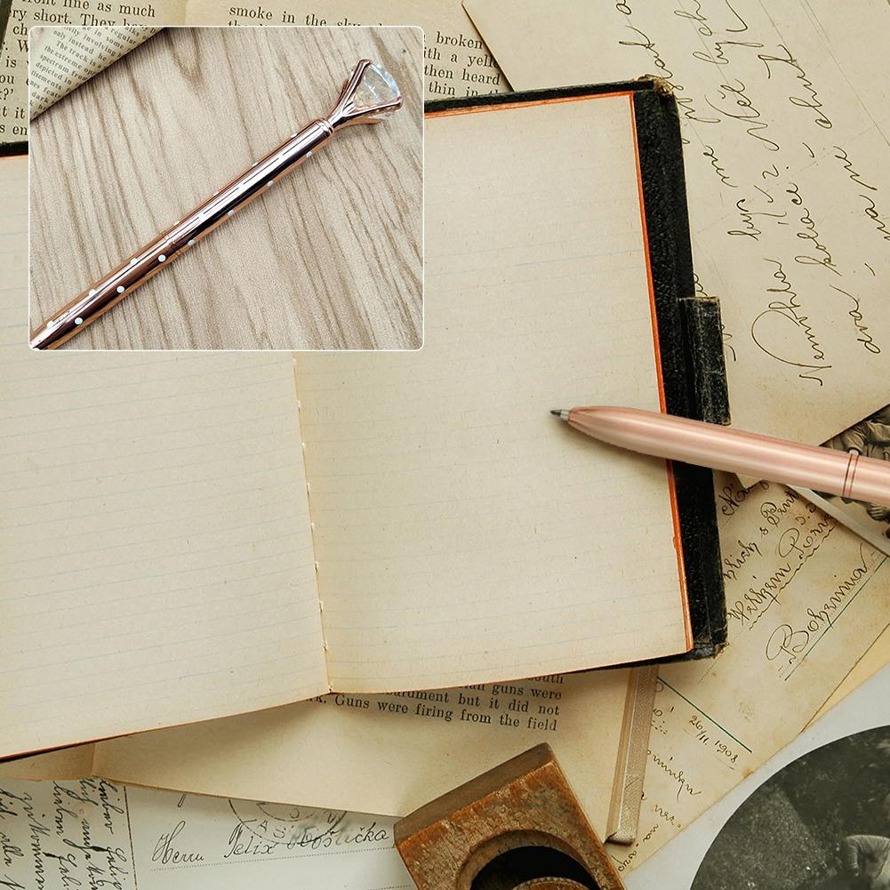 4PCS Differ Color Metal Ballpoint Pen School and Office Supplies