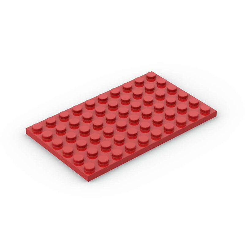 10 stücke DIY Bausteine Dünne Zahlen Bricks 6x10 Punkte 12 Farbe Pädagogisches Kreative Größe Kompatibel Mit 3033 Spielzeug für Kinder