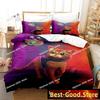 Fashion Stray Game Cat Momo Bedding Set Printed Bed Set With Pillowcase Bed Duvet Cover Soft Single Double Queen Super King Size