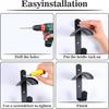 Metal Wall Mounted Saddle Rack 2pcs Bridle Holder for Equestrian Storage Suitable for Stable Wall Mount Installation